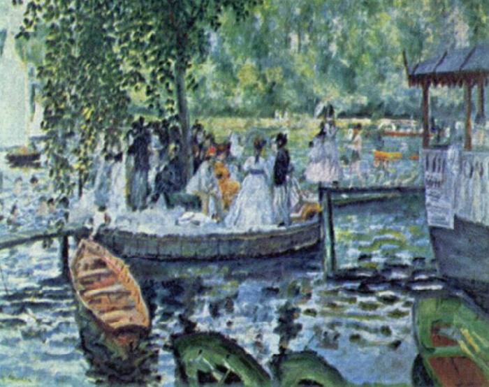 Pierre-Auguste Renoir La Grenouillere china oil painting image